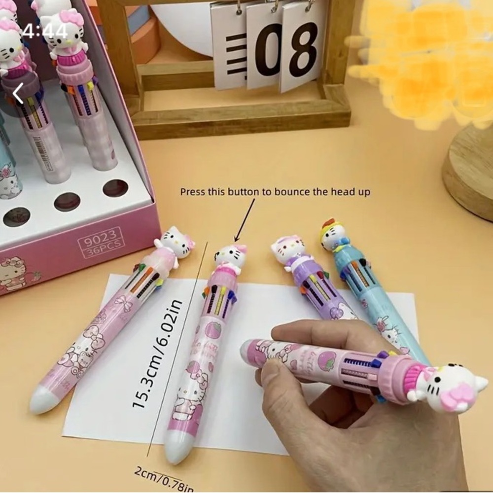 Sanrio Hello Kitty Pastel Pen Collection - Picture 2 of 2